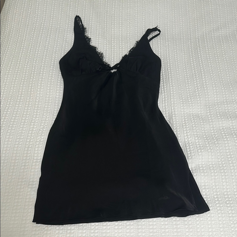Beginning Boutique Black Lace Chemise